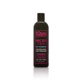 EQyss Micro-Tek Pet Shampoo (16 Ounce) - Stops Scratching, Itching, Biting, or Licking Hot Spots