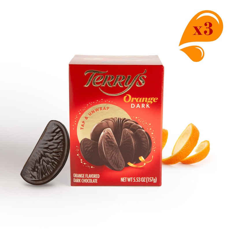 Terry's Dark Chocolate Orange - Pack of 3-5.53 oz -