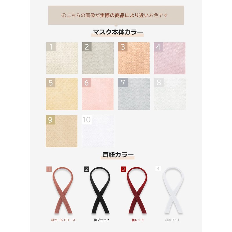 [millarouge] バイカラーマスク マスク 不織布 3Dマスク 4Dマスク 立体マスク 冷感 血色マスク 不織布マスク