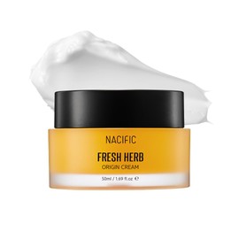 NACIFIC Fresh Herb Origin Facial Cream 1.69fl.oz 50ml Vitamin B, Vitamin Radiance Skin's moisture barrier Hydrating day and night Korean skincare for All skin types
