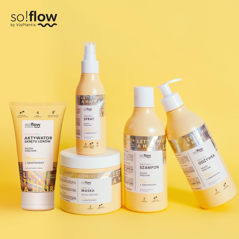 So!Flow Curl Moisture Conditioner with Linseed and Hydrolyzed Proteins -
