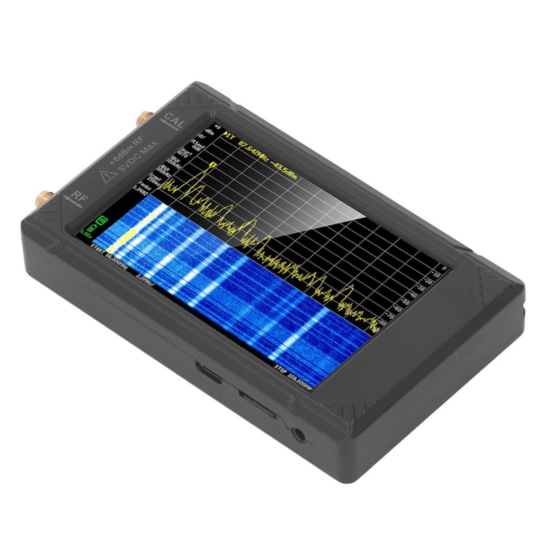 Mini Handheld Spectrum Analyzer 100kHz to 5.3GHz 4in Spectrum Analyzer