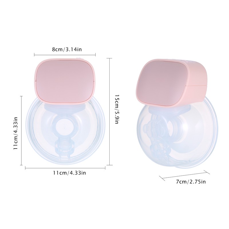 Wearable Electric Breast Pump Silent Invisible Hands Free Breast Pump