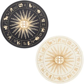 CREATCABIN Incense Stick Holder Constellation Motif Incense Stick Holder Wooden Incense Burner Exquisite Zodiac Sign Sculpture Ash Catcher for Backflow Incense Sticks Meditation Yoga Spa 10 x 10 cm