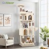 Globlazer Heavy Duty Cat Trees for Large Cats, Sturdy 72in