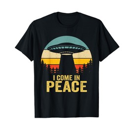 I Come In Peace im Peace Matching Couples Alien T-Shirt