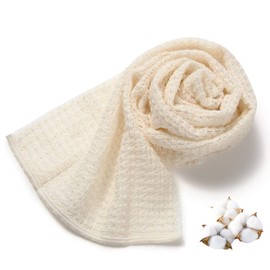 Toalla exfoliante para la espalda, hecha en Japón, sin plástico, 100% natural y vegetal, toalla exfoliante corporal [lufa natural para mujeres y hombres] (algodón orgánico)