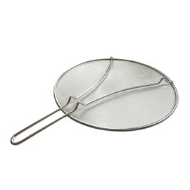 PowerTRC 13" Splatter Screen, Heavy Duty Stainless Steel Fine Mesh, Prevent Hot Oil Splash