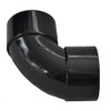 Solvent Black 40mm (43mm) Waste Pipe Swept Bend - Pack