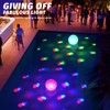 Floating Pool Lights, 6 Inch Light Up Pool Balls with