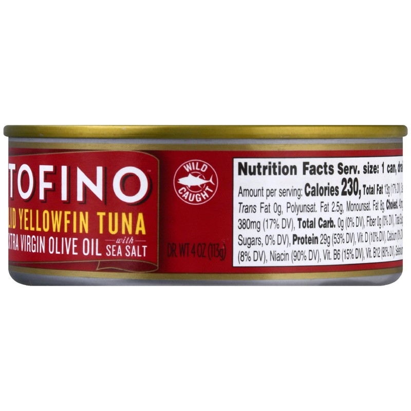 Portofino Solid Yellowfin Tuna In Extra Virgin Olive Oil -