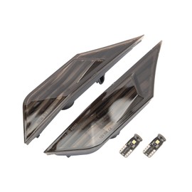 Konuooer Pair Side Marker Lights (White) for MK10 Honda Civic 2016-2021 Turn Signal Lamps Side Lights Side Turn Signal Lights 34300-TET-H01 34350-TET-H01