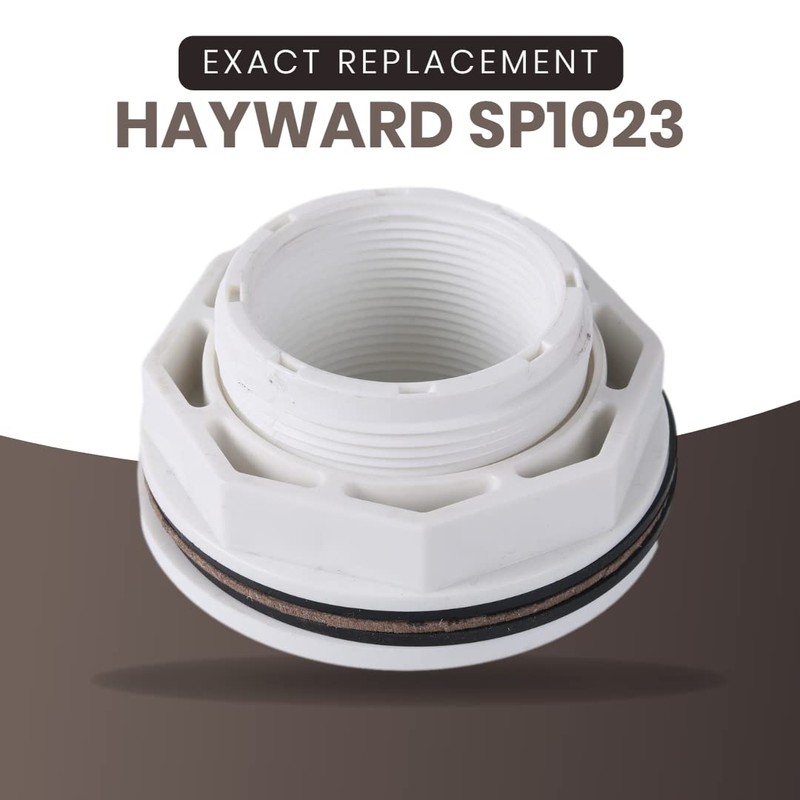 TonGass (1-Pack) 1 1/2" Above Ground Pool Inlet Return Fitting