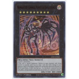 Number C40: Gimmick Puppet of Dark Strings (Red) - LDS3-EN065 - Ultra Rare - 1st Edition