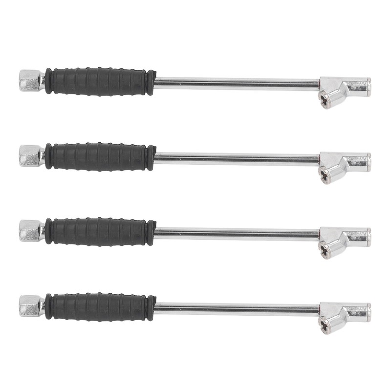 4 Pcs Dual Head Air Chuck 1/4 Inch Female NPT