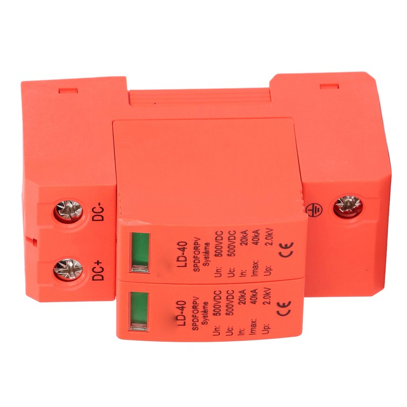 PV Surge Protection Device Photovoltaic Circuit Breaker Protector 2P 20‑40KA