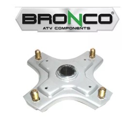 Bronco Rear Wheel Hub With Stud Bolts Kawasaki Bayou 220 250 1988-2011