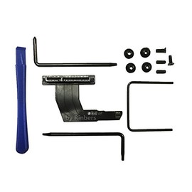 Rinbers Top Hard Disc Drive Flex Cable for Apple Mac Mini A1347 Server 2nd SSD HDD Upgrade Kit 821-1501-A 821-1347-A 2011-2014 with Tools