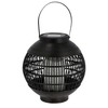 Solar Lantern Handle 15 x 33 cm Plastic Black 12