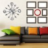 CIGERA 14" Kitchen Cutlery Wall Clock with Forks and Spoons