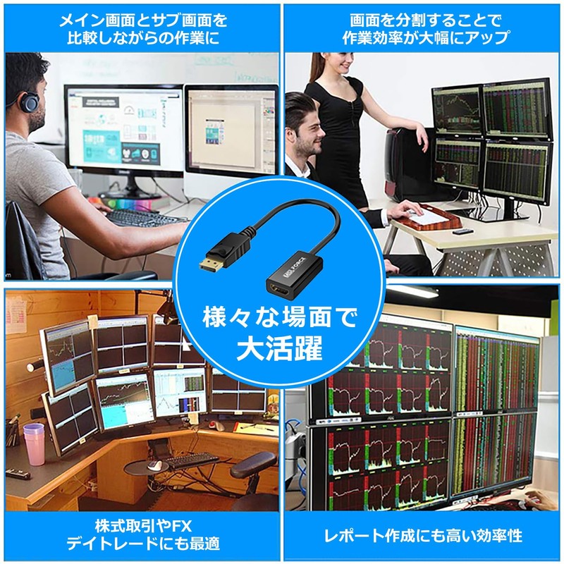 Reliable Japanese Company, Eligible Invoicing Displayport HDMI Converter Adapter, 1080P@60Hz,