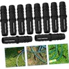 10Pcs Hose Barb Adapter Connectors 12mm Barb Fittings for Garden