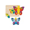 GoKi 4 Layer Wooden Butterfly Puzzle
