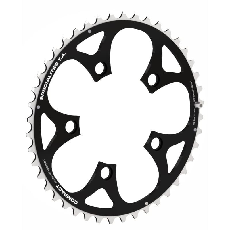 Spécialités TA Unisex's Compact 94pcd 5 Arm 9 Speed Chainring,