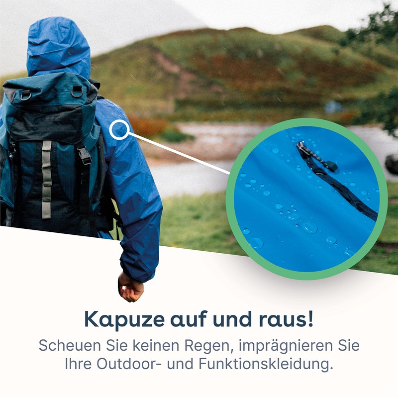 eco:fy Textile Washing Impregnation PFC-Free Waterproofing Agent Wash-In Washing Machine