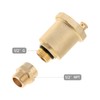 1/2" Brass Air Release Valve Kit, Automatic Float Valve with