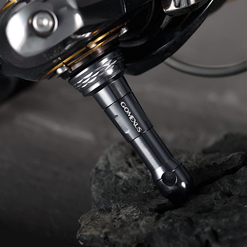 Gomexus R6 Reel Stand, 1.9 inches (48 mm), Spinning Reel,