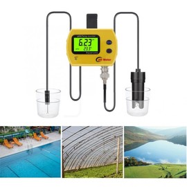 PH Meter Water Detector Water Tester Drinking Water PH Meter Water Multiparameter Water Quality Tester for Aquariums, Hydroponics, Spas, Swimming Pools