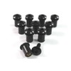 Speedy Fasteners Black Aluminium Motorcycle Wind Screen Windshield Bolts Washers