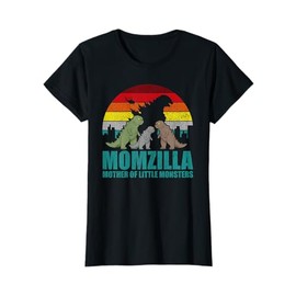 Mothers Day Momzilla Mother Of Little Monsters T-Shirt