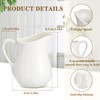 Nuanchu 12 Pcs 3 oz Small Creamer Milk Pitcher, Classic