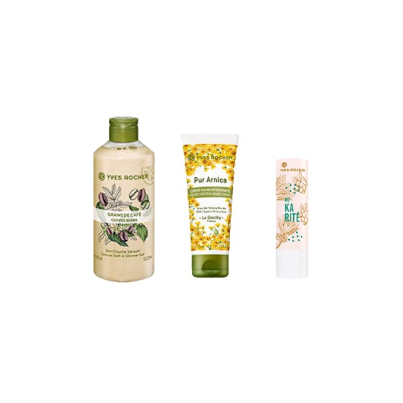 Set con Gel de Ducha, Crema hidratante de manos y