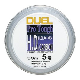 DUEL H813 Fluoroline No. 5 H.D. Carbon, 164.4 ft (50 m), No. 5, Clear