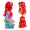 Peluca De Princesa Ariel Sirenita De Cosplay Para Niñas