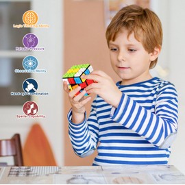 Rubiks Cube 3 x 3 Classic Speed Cube Magic Cube Puzzles Magic Cube Puzzle Game Gifts for Children and Adults