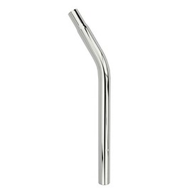 Alta Lay-Back Steel Seatpost W/O Support Steel Chrome (25.4mm)