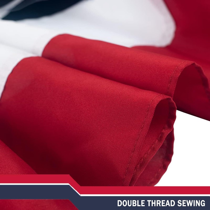 American Flags Bunting 3x6 FT 6 Pack, 4th of July