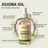 2pcs Aceite De Jojoba Puro Prensado En Frío Con Gotero