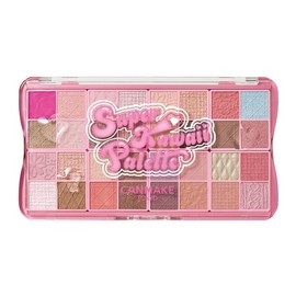 Canmake Super Cute! Palette 40th 7g Eyeshadow, 32-Color Multicolor Eyeshadow Palette, 40th Anniversary