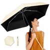 Parasol, Folding Umbrella, Fully Blackout, UV Protection, 100% Light Blocking,