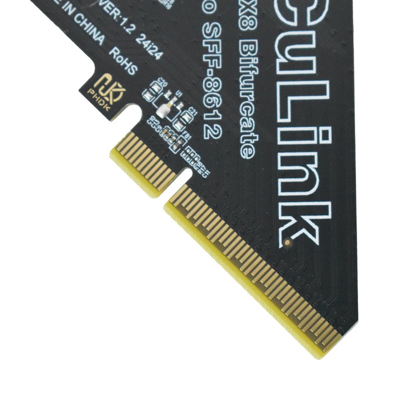 LetLinkSo Gen4 PCIe to Oculink SFF-8612 Adapter SFF-8611 External Graphics