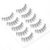 False Eyelashes, Natural, Transparent Band, Handmade, Upper Eyelashes, Ultra Lightweight,