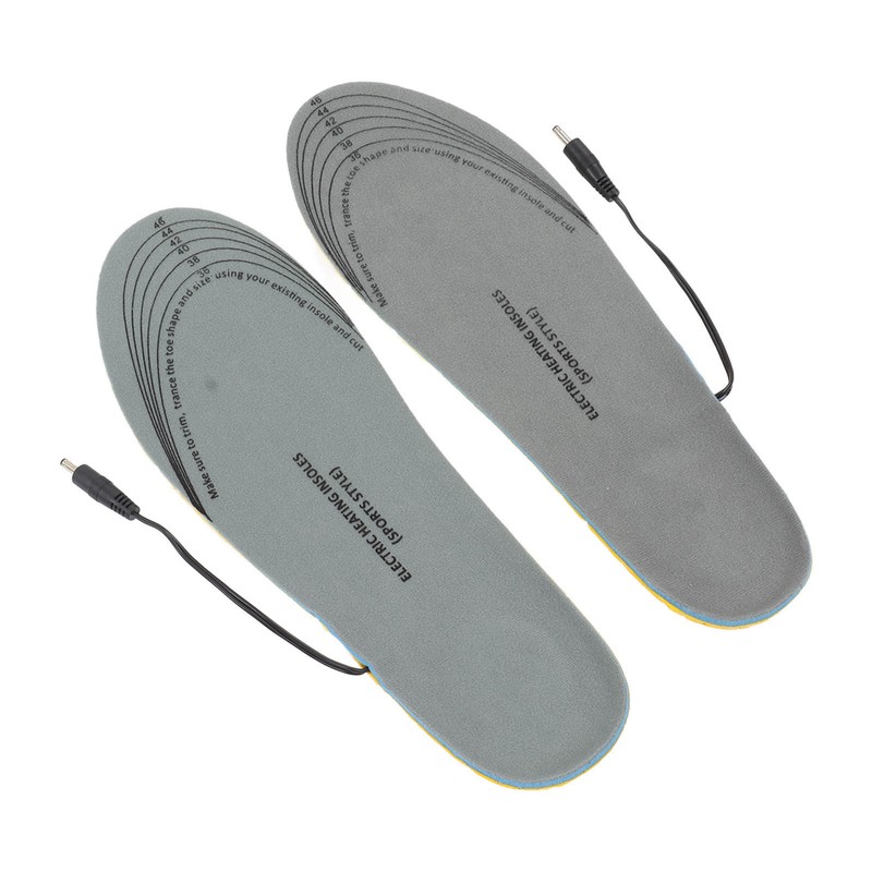 Heated Insoles USB Rechargeable Eletric Foot Warmer for Outdoor Hunting