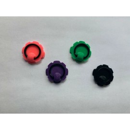 Quad Lock 4 Pack Finger Ring Holder -Compatible Quad Lock -Pink, Purple, Green, and Black