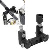 Double Side V Bar Compound Bow Stabilizer Adjustable Quick Disconnect