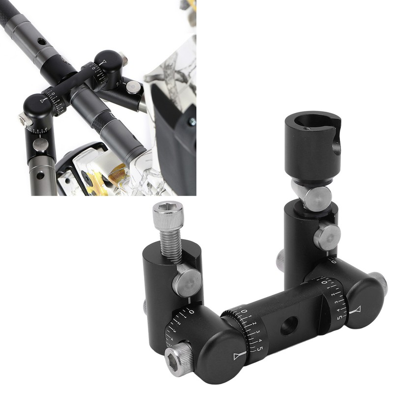 Double Side V Bar Compound Bow Stabilizer Adjustable Quick Disconnect